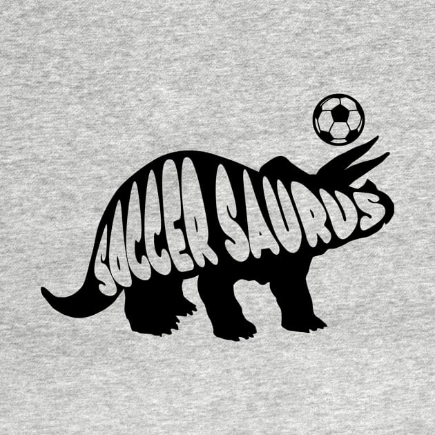 Soccer Saurus Dinosaur by ThyShirtProject - Affiliate